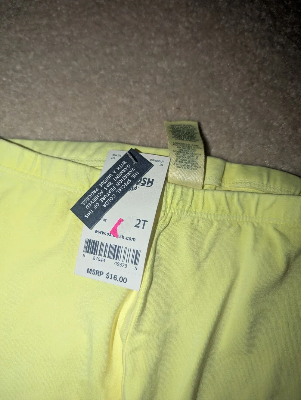 Nwt Oshkosh 2t Pants